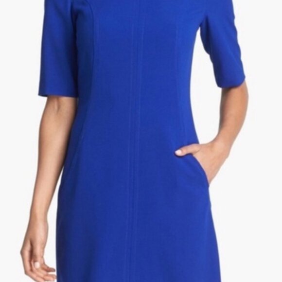 Tahari Arthur S. Levine Sheath Dress Half Sleeve Size 16W - Picture 6 of 6